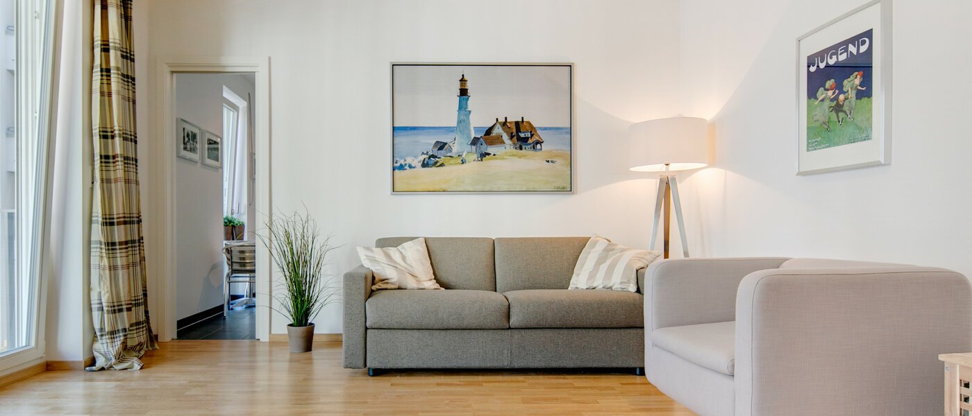 マンション München Maxvorstadt 02 リビングルーム 7104