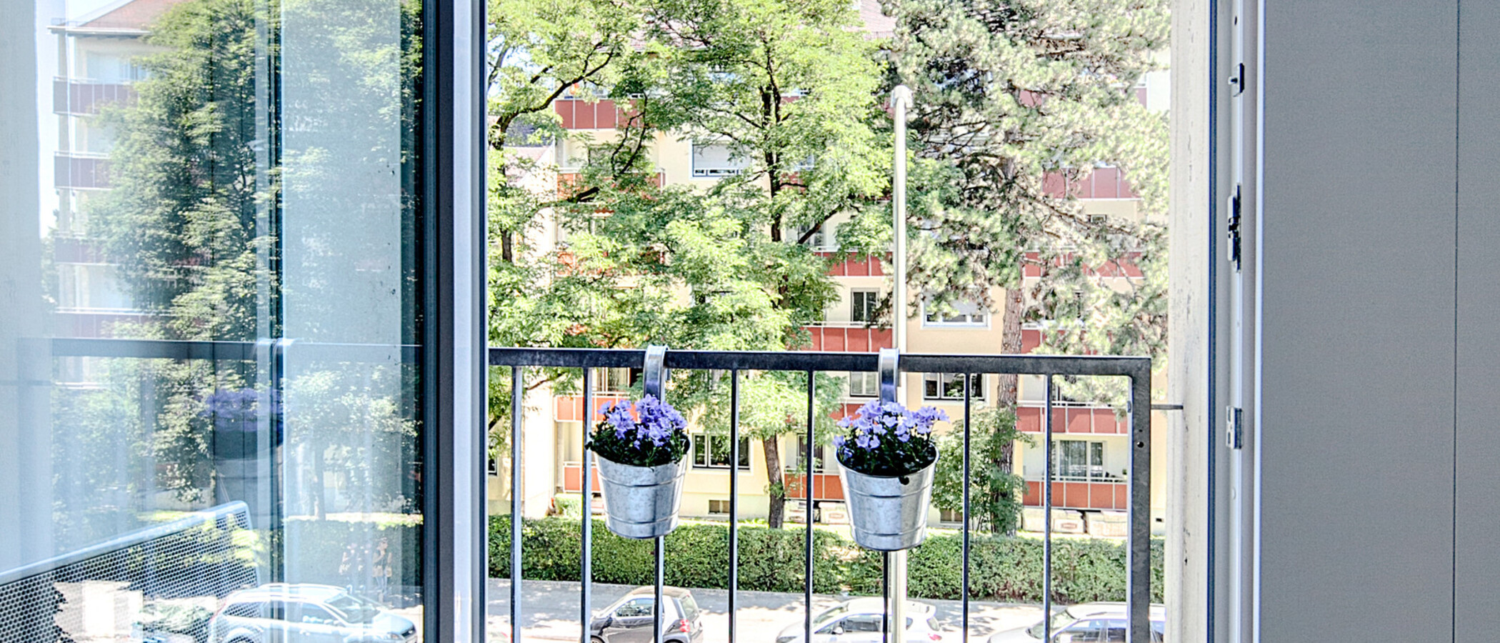 アパルトマン München Ramersdorf 01 ベランダ 7118