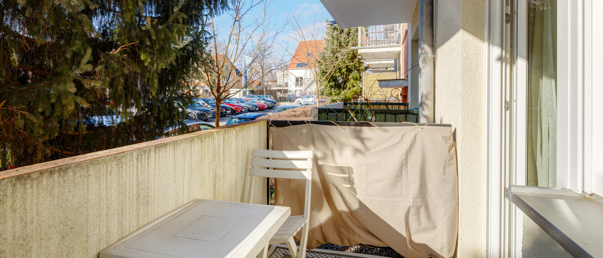 アパルトマン München Fasangarten 02 ベランダ 7182