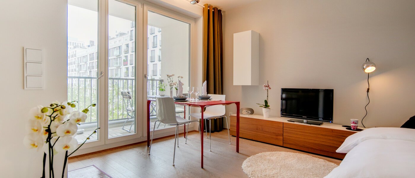 マンション München Maxvorstadt 02 リビングルーム 7205