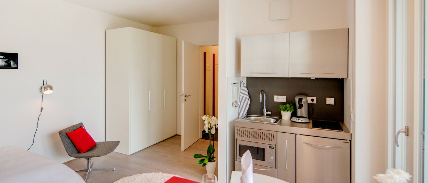 マンション München Maxvorstadt 04 リビングルーム 7205