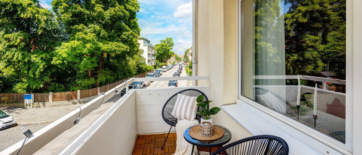 マンション München Milbertshofen 01 ベランダ 7233