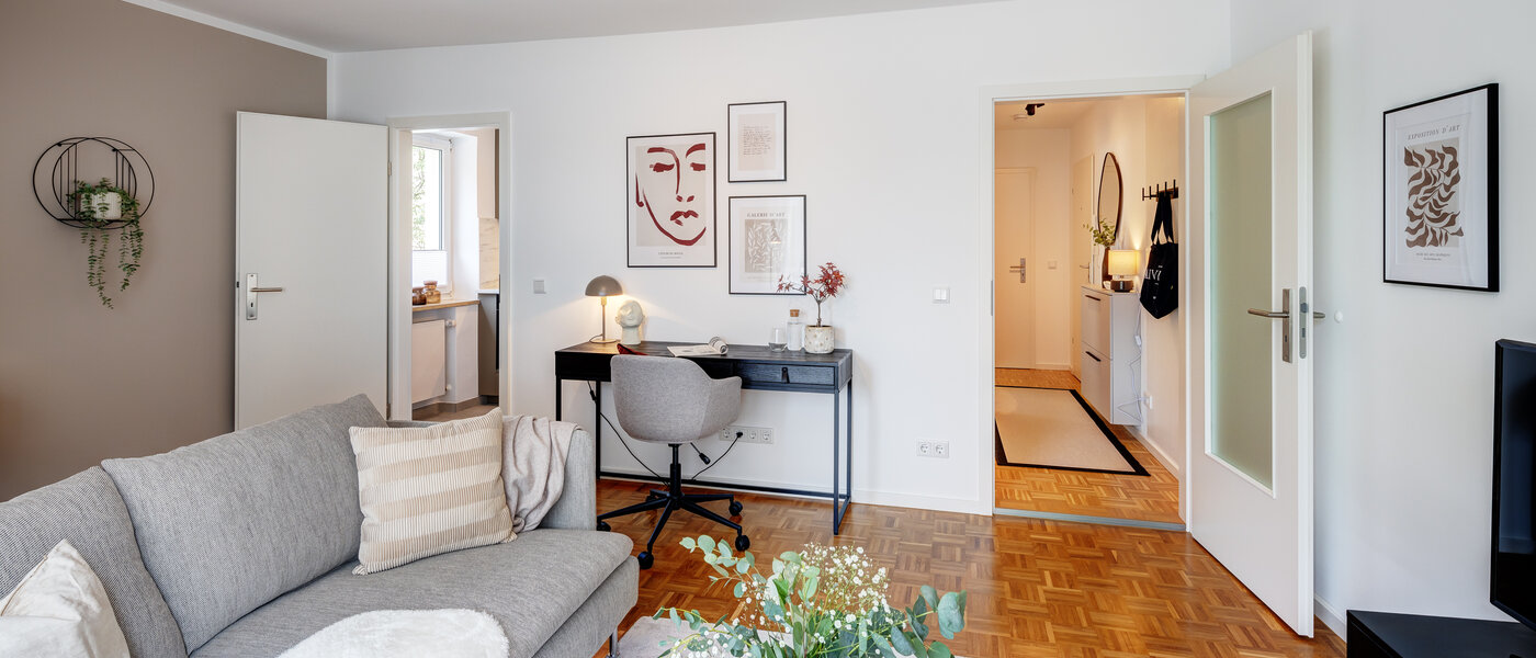 マンション München Milbertshofen 05 リビングエリア 7233