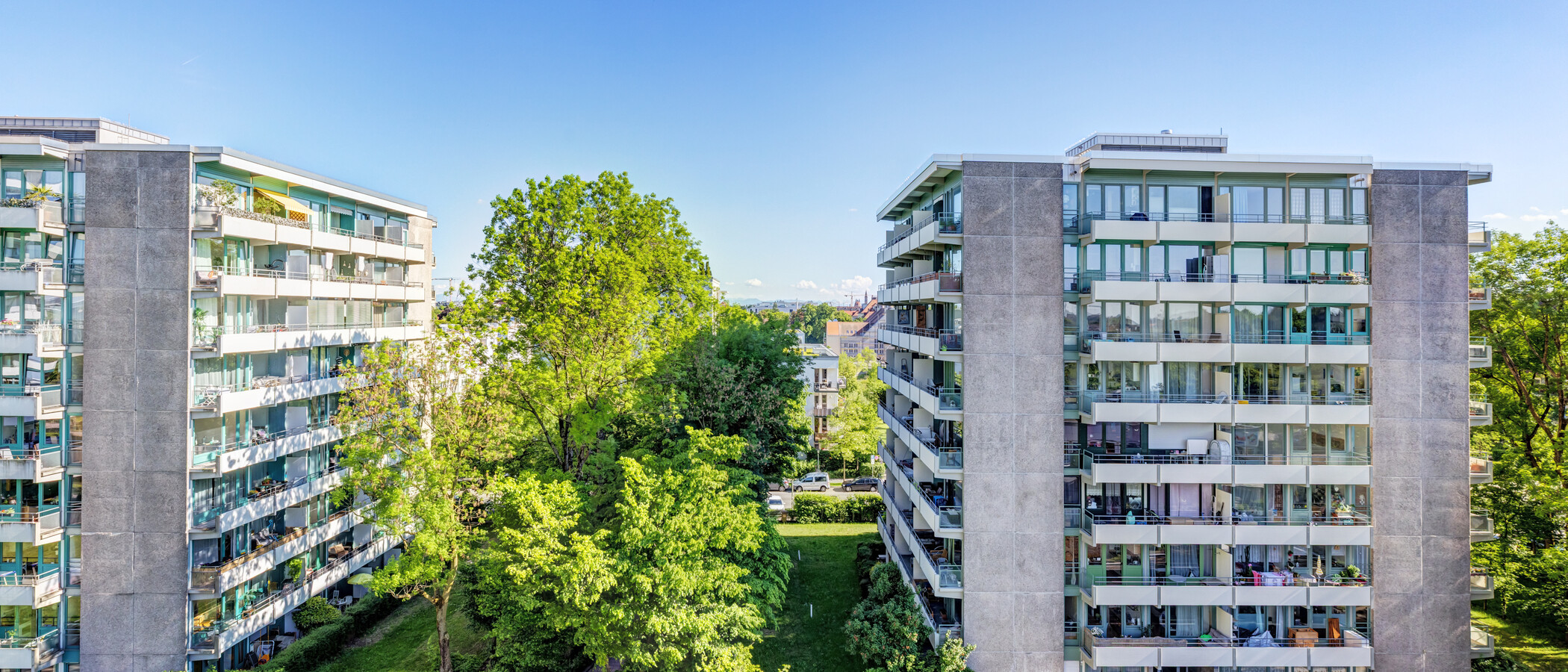 マンション München Schwabing-West 02 物件からの眺め 7349