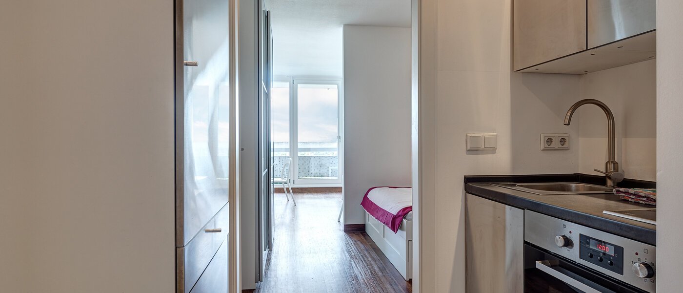 マンション München Olympiazentrum 01 キッチン 7356