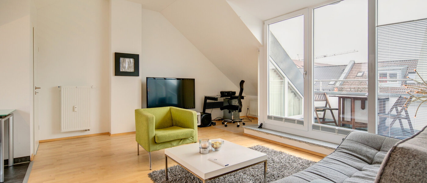 ペントハウス München Untermenzing 02 リビングルーム 7372