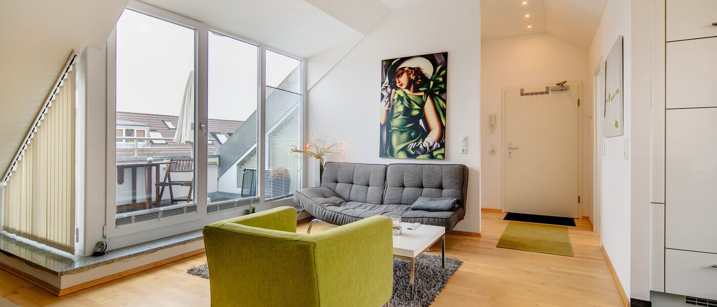 ペントハウス München Untermenzing 05 リビングルーム 7372