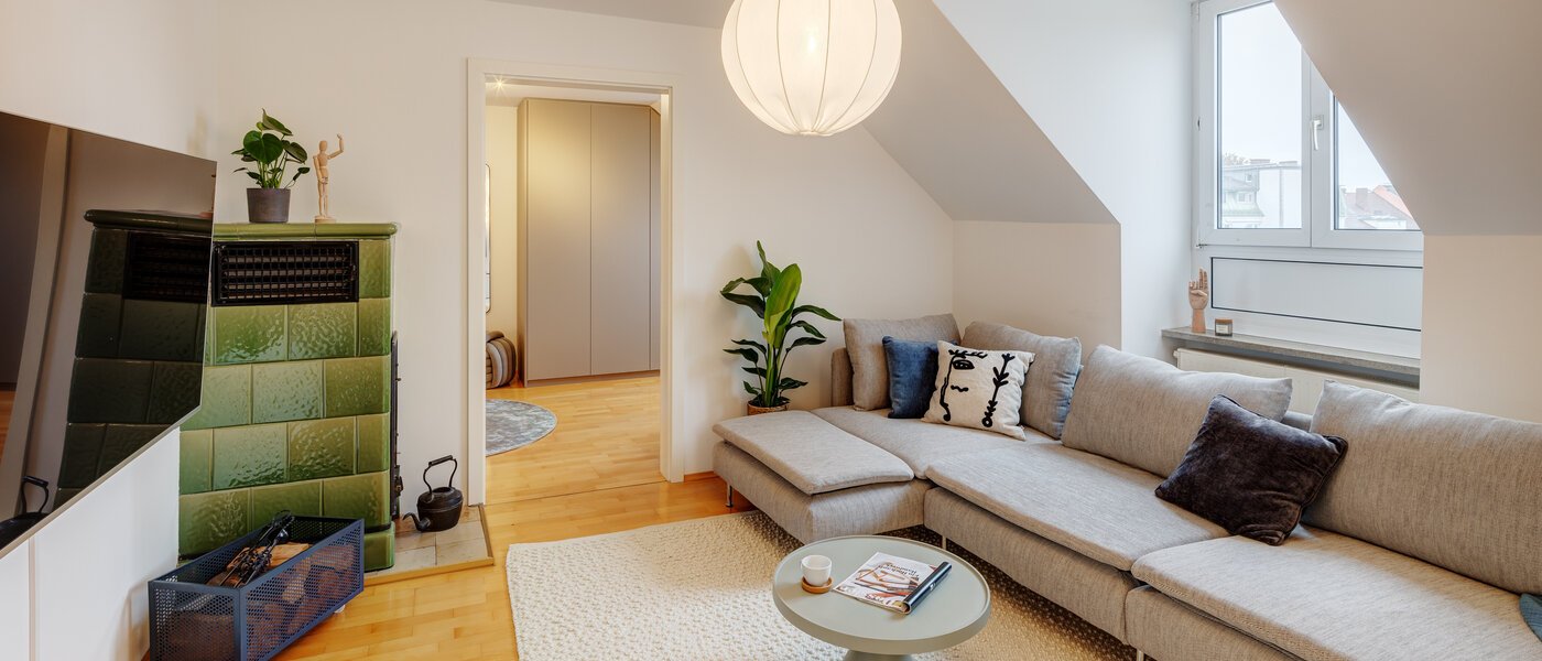 マンション München Au 01 リビングルーム 7380