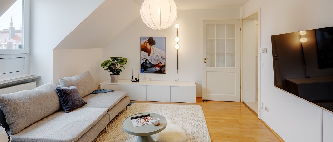 マンション München Au 04 リビングルーム 7380