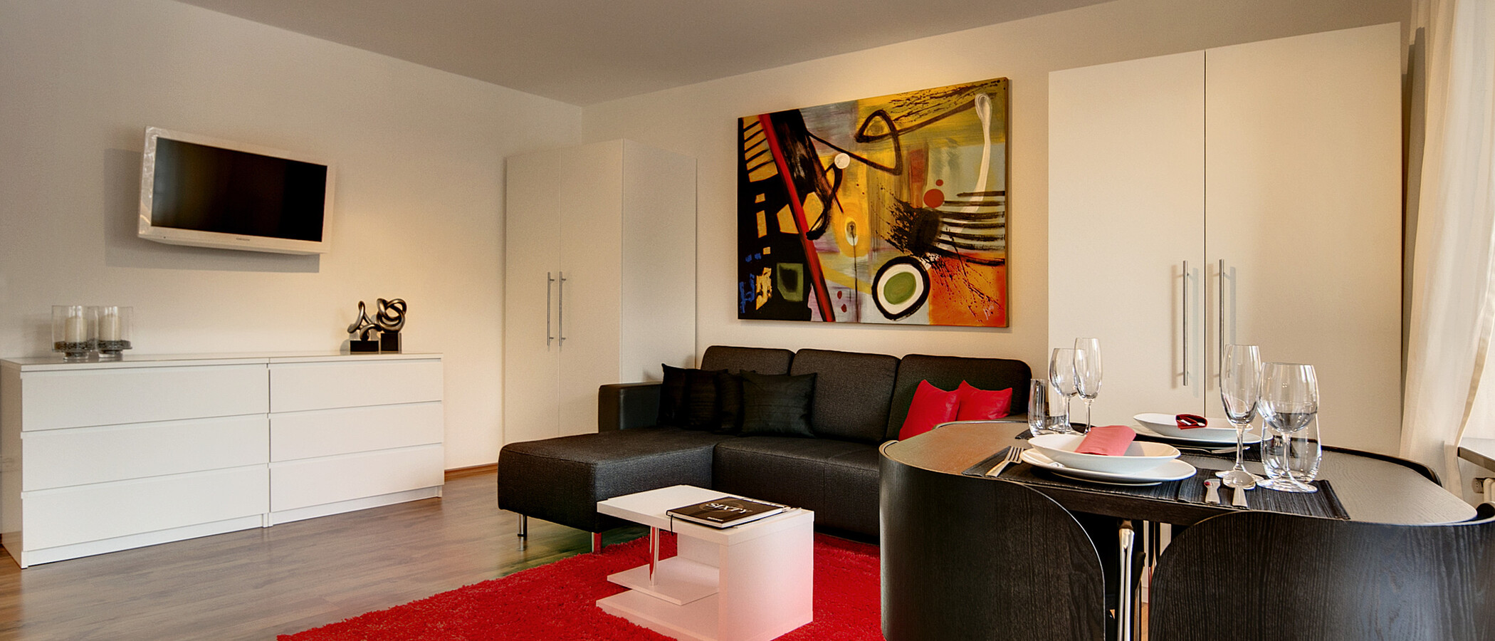 マンション München Neuhausen 05 リビングルーム 7421