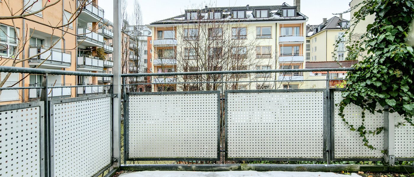 マンション München Maxvorstadt - Universitätsviertel 02 ベランダ 7512