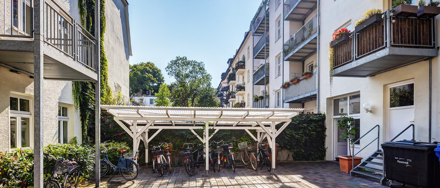 マンション München Haidhausen 02 中庭向き 7586