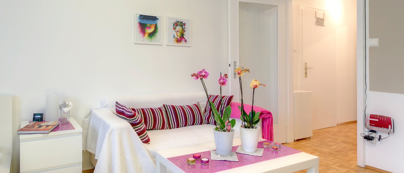 マンション München Schwabing-Nord (zw. Belgrad- & Leopoldstraße) 01 リビングルーム 7587