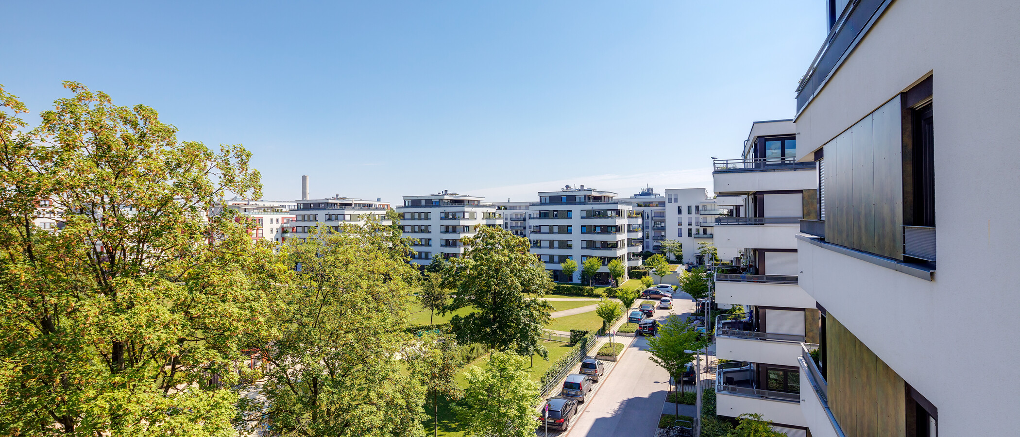 マンション München Parkstadt Schwabing 03 物件からの眺め 7611