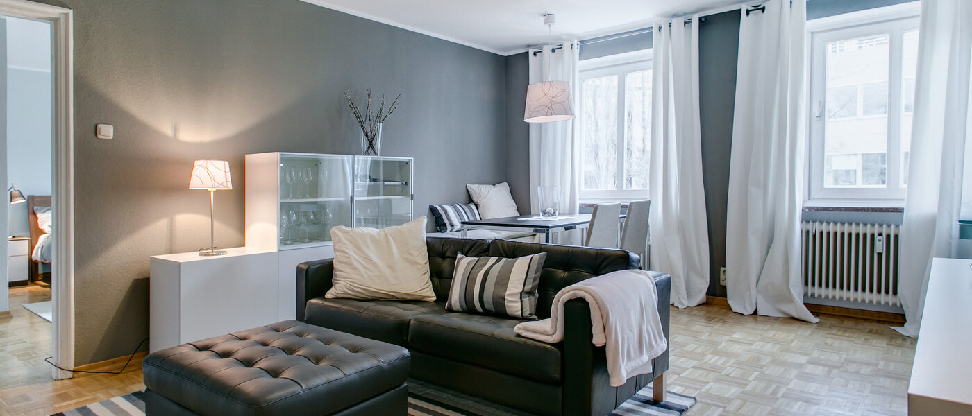 マンション München Giesing 03 リビングルーム 7646