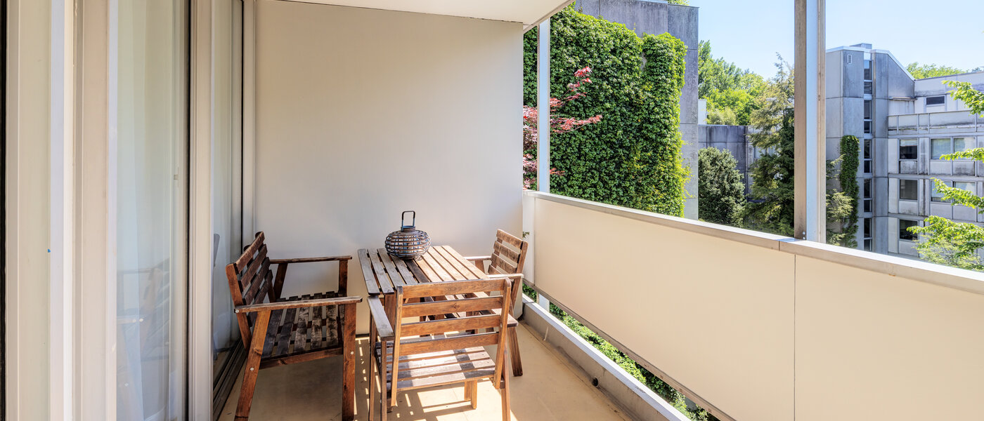 マンション München Schwabing-Nord (zw. Leopoldstraße & Englischen Garten) 02 ベランダ 7670