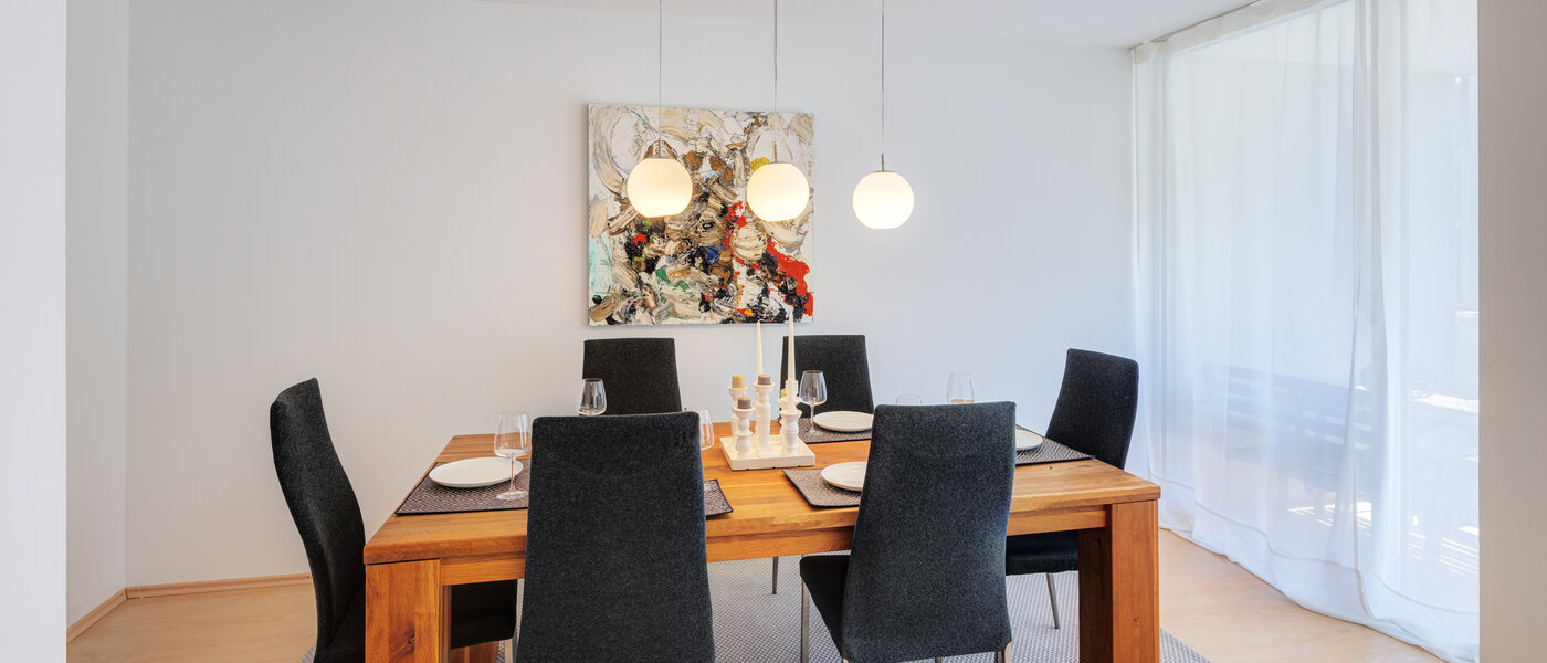 マンション München Schwabing-Nord (zw. Leopoldstraße & Englischen Garten) 02 ダイニングエリア 7670