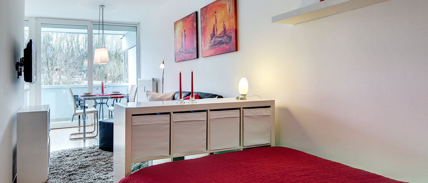 アパルトマン München Au 03 寝室 7671