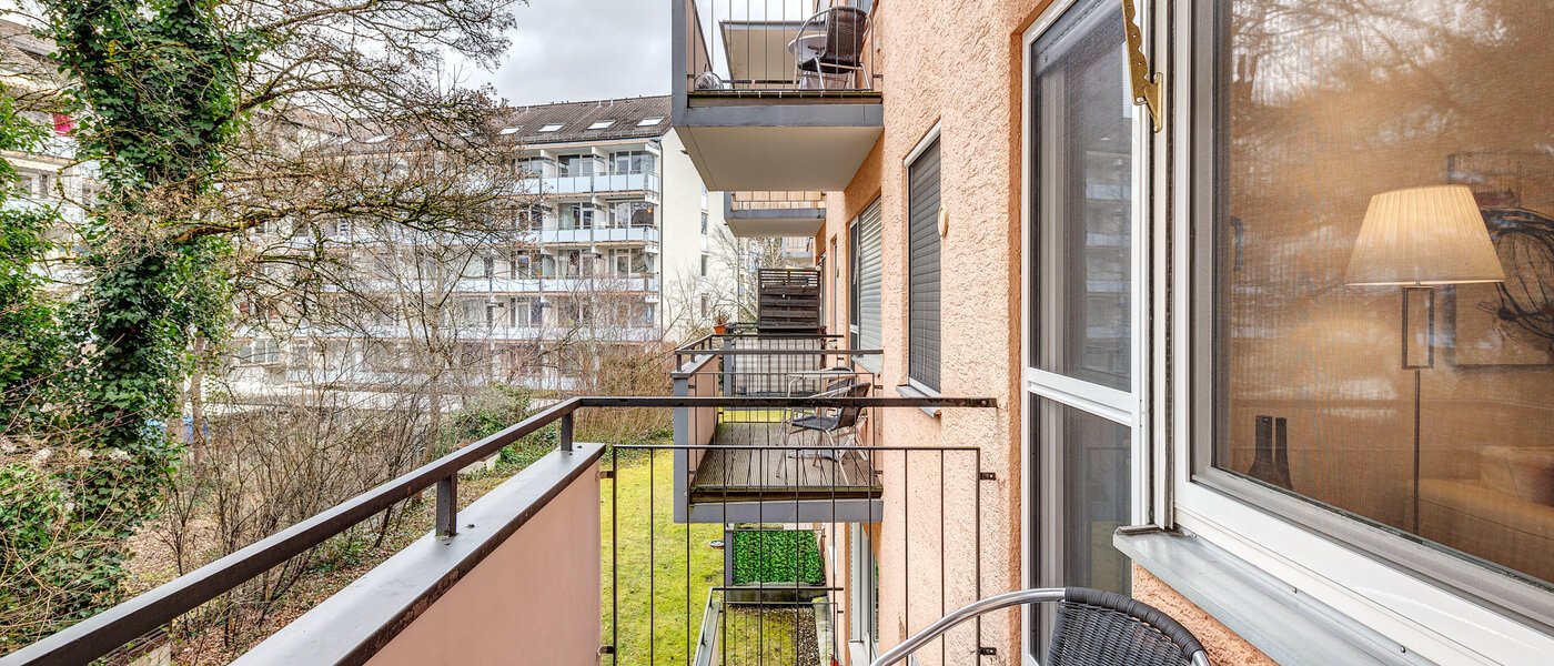 マンション München Schwabing-West (rund um den Hohenzollernplatz) 01 ベランダ 7675