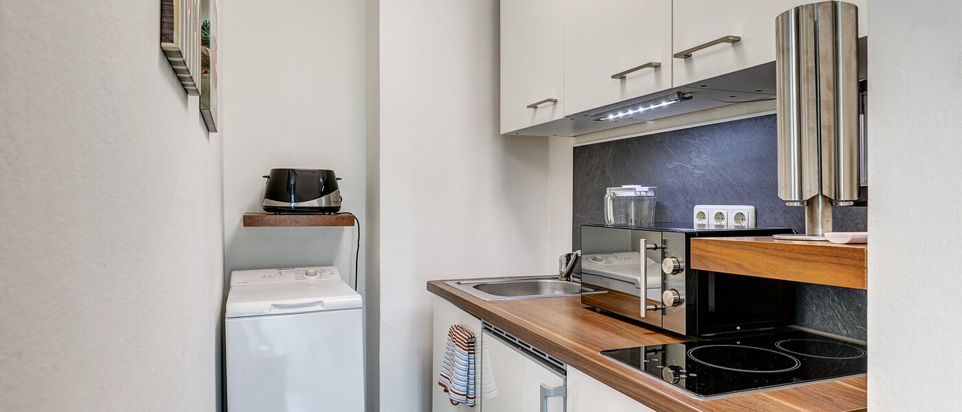 マンション München Schwabing (links der Leopoldstraße) 01 キッチン 7687