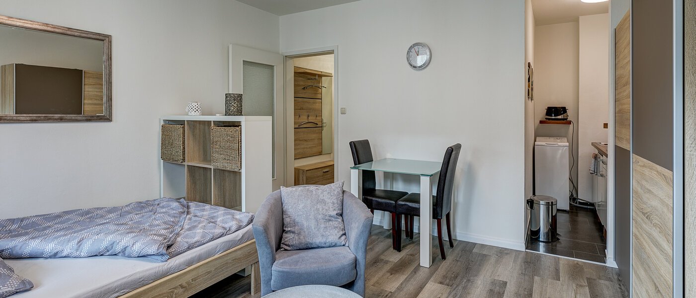 マンション München Schwabing (links der Leopoldstraße) 03 リビングエリア 7687