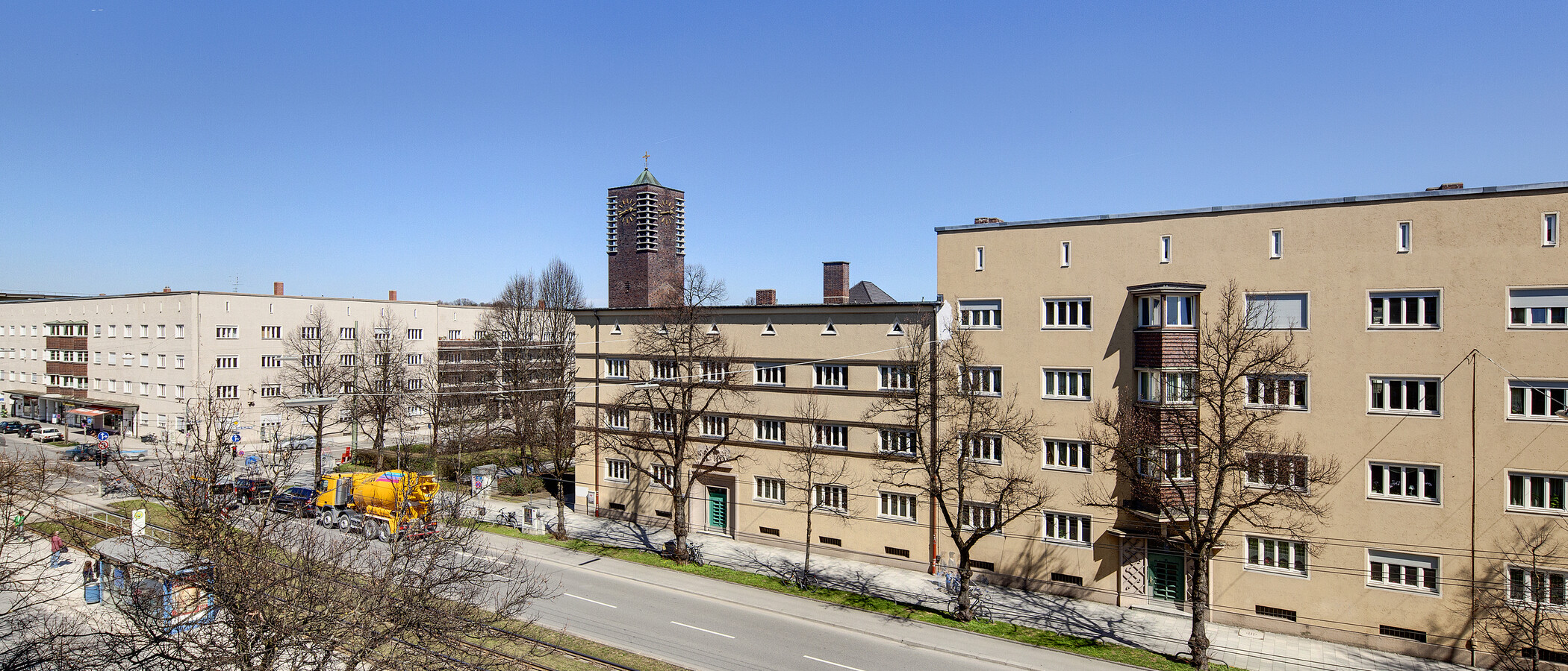 アパルトマン München Schwabing-West (rund um den Hohenzollernplatz) 01 物件からの眺め 7701
