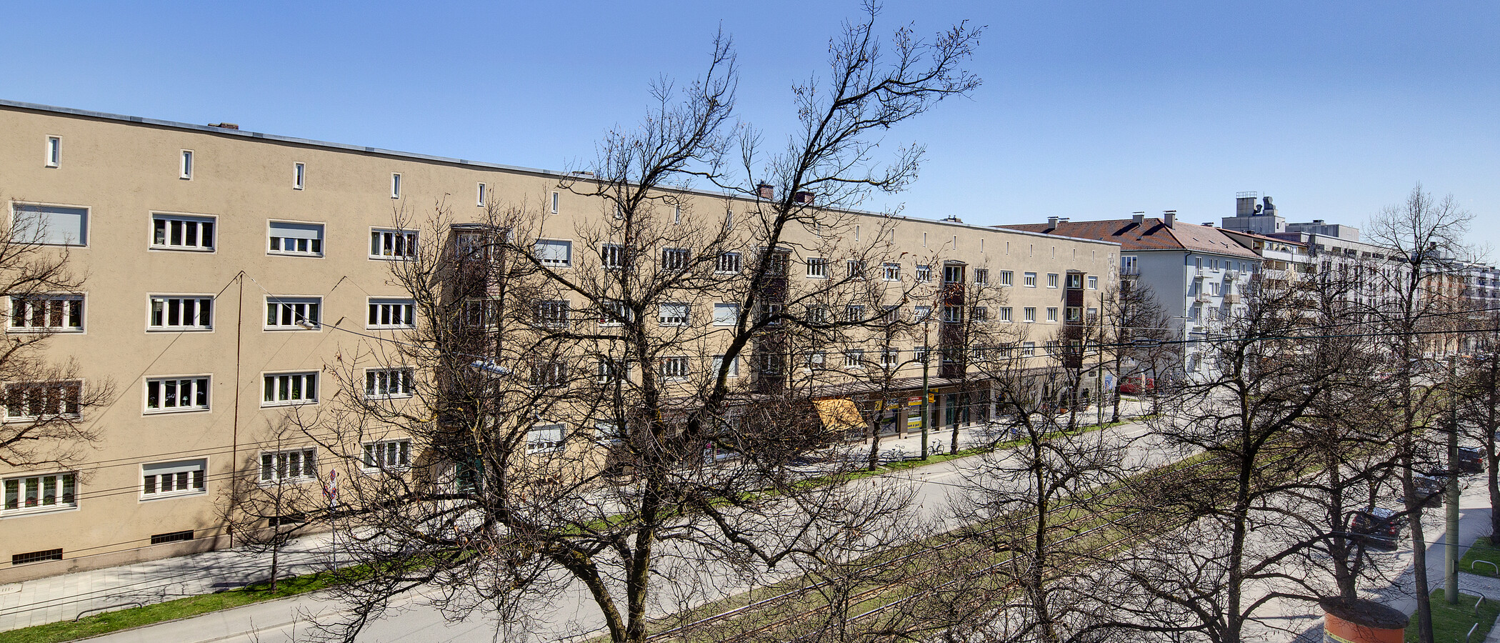 アパルトマン München Schwabing-West (rund um den Hohenzollernplatz) 03 物件からの眺め 7701