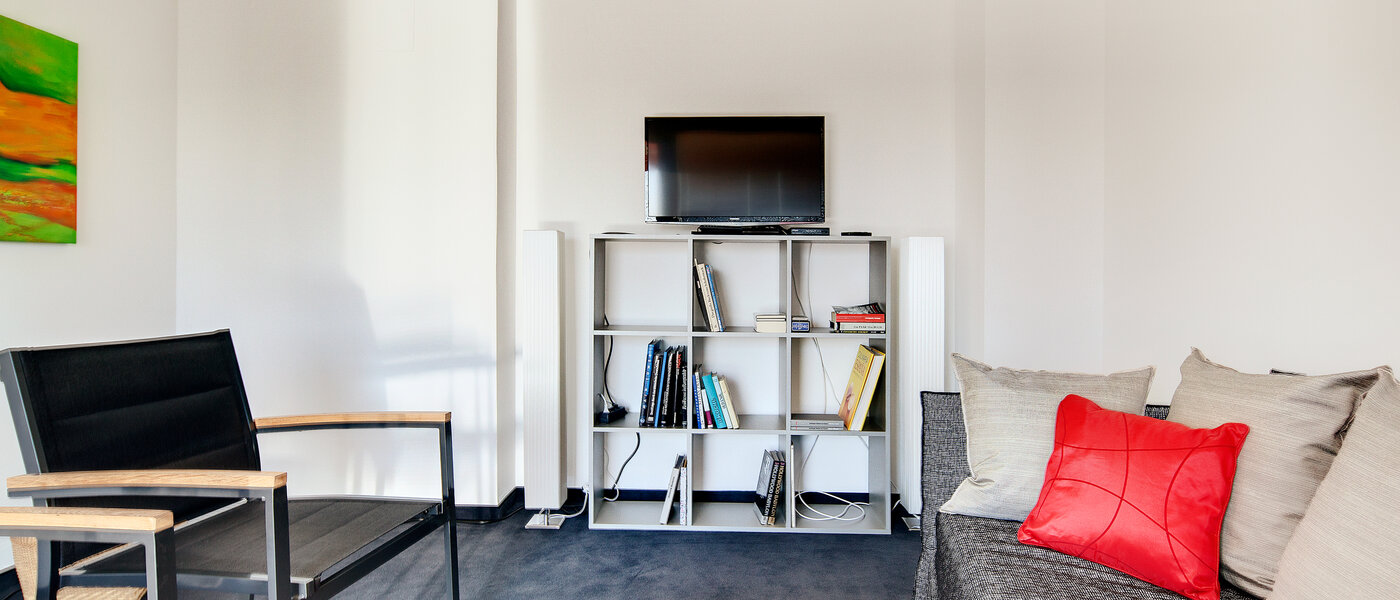 ペントハウス München Schwabing-West (rund um den Hohenzollernplatz) 03 リビングルーム 7704