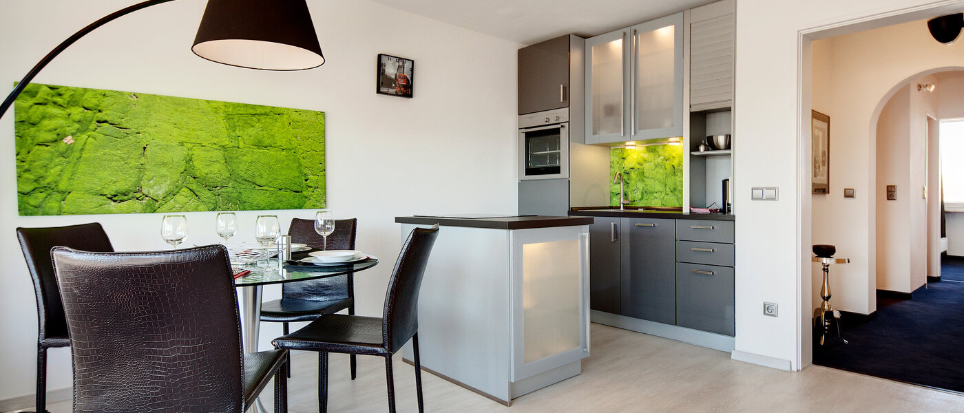 ペントハウス München Schwabing-West (rund um den Hohenzollernplatz) 01 キッチン 7704