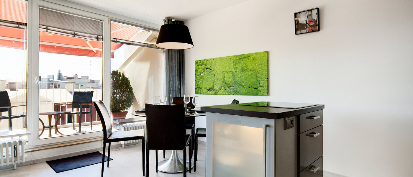 ペントハウス München Schwabing-West (rund um den Hohenzollernplatz) 03 キッチン 7704