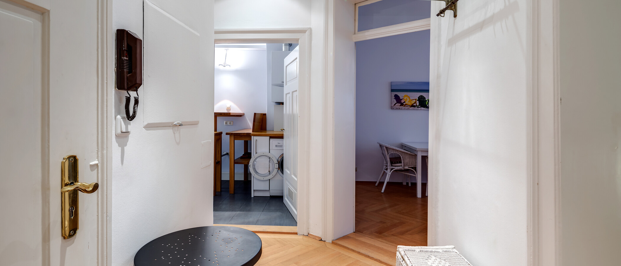 マンション München Schwabing-Nord (zw. Belgrad- & Leopoldstraße) 01 玄関入り口 7732