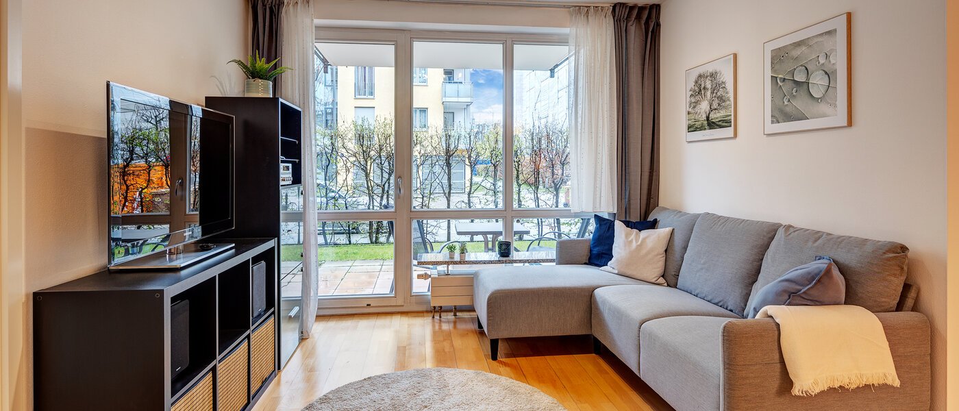 マンション München Parkstadt Schwabing 01 リビングルーム 7742