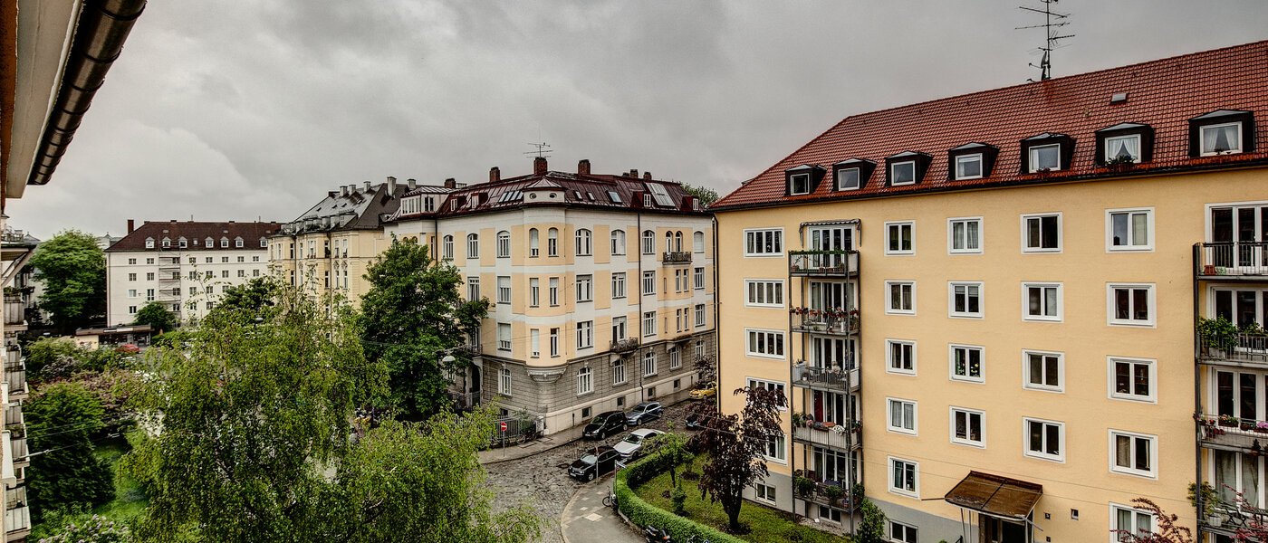 マンション München Schwabing (links der Leopoldstraße) 01 物件からの眺め 7776