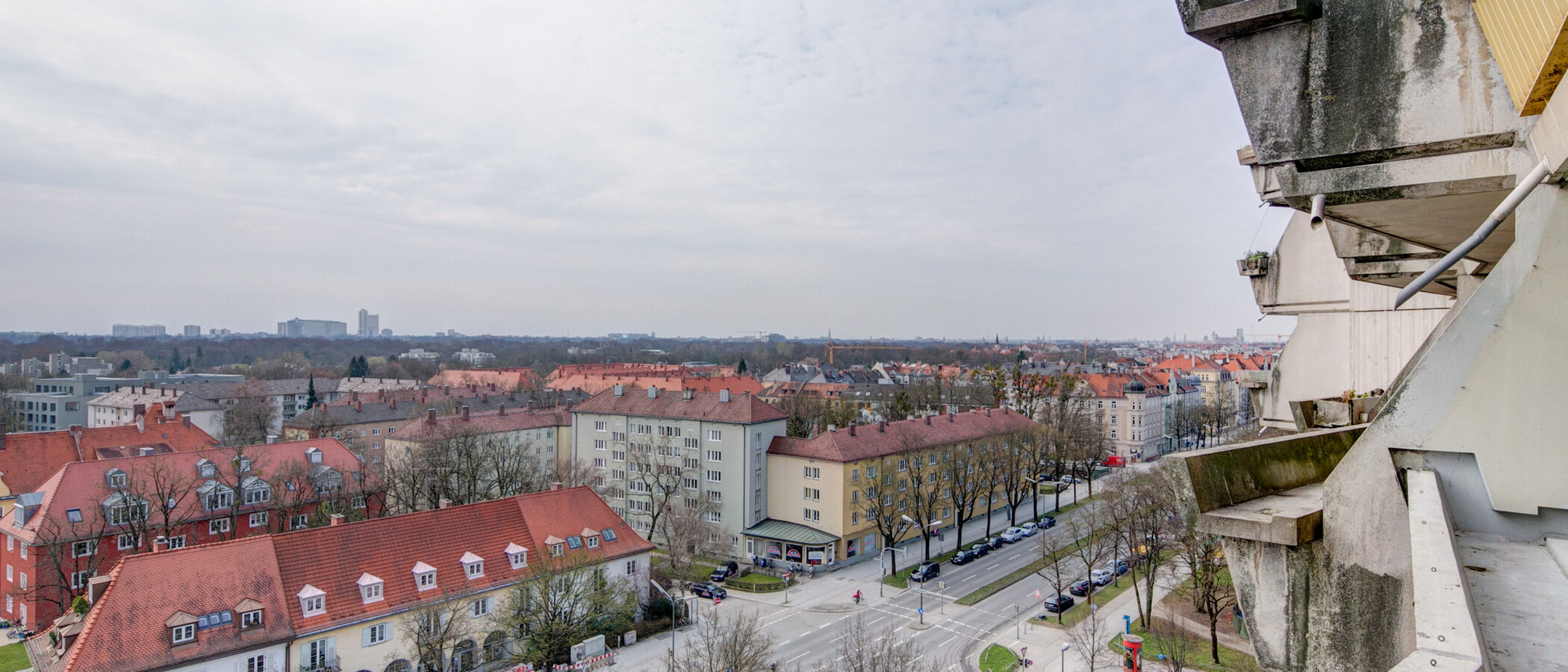マンション München Schwabing-Nord (zw. Leopoldstraße & Englischen Garten) 01 物件からの眺め 7791