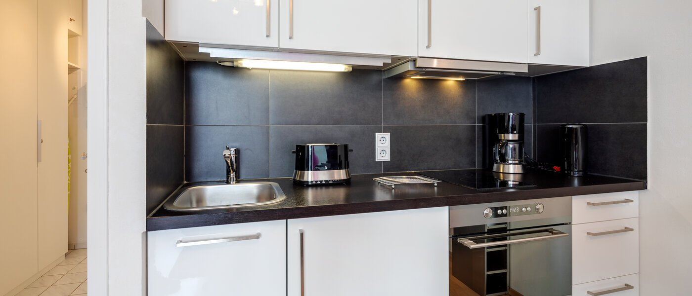 アパルトマン München Arabellapark 01 キッチン 7848