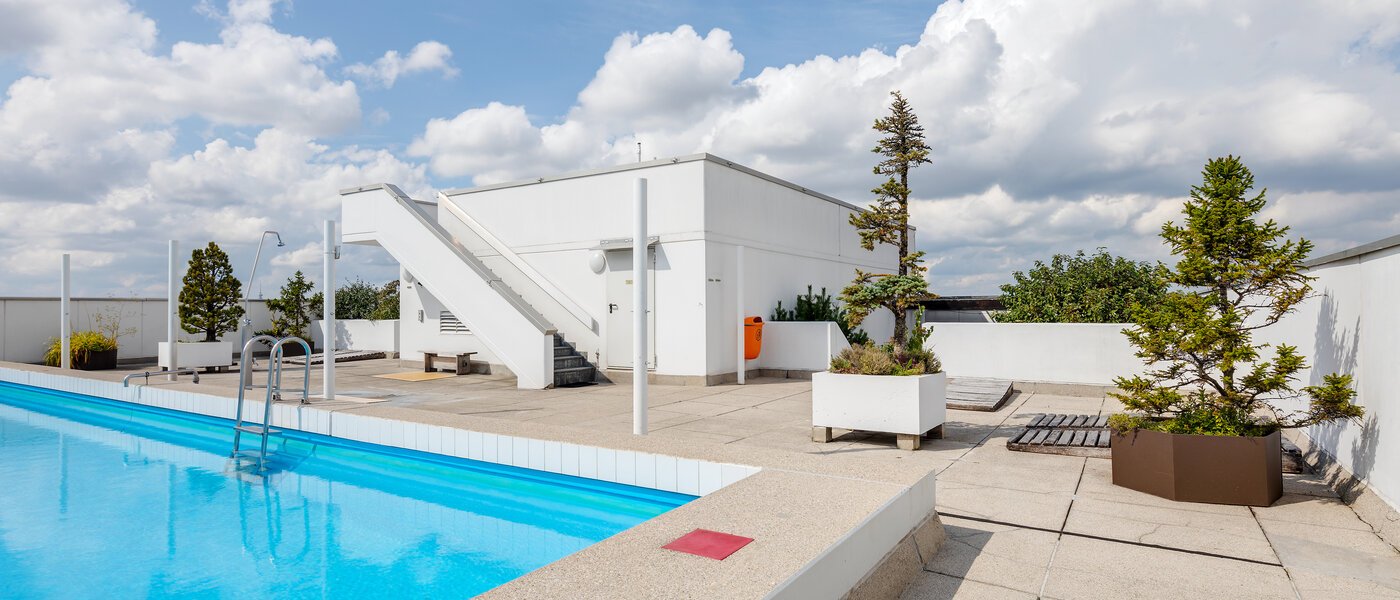 アパルトマン München Arabellapark 01 プール 7848