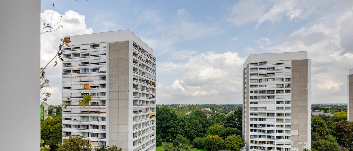 アパルトマン München Arabellapark 02 物件からの眺め 7848