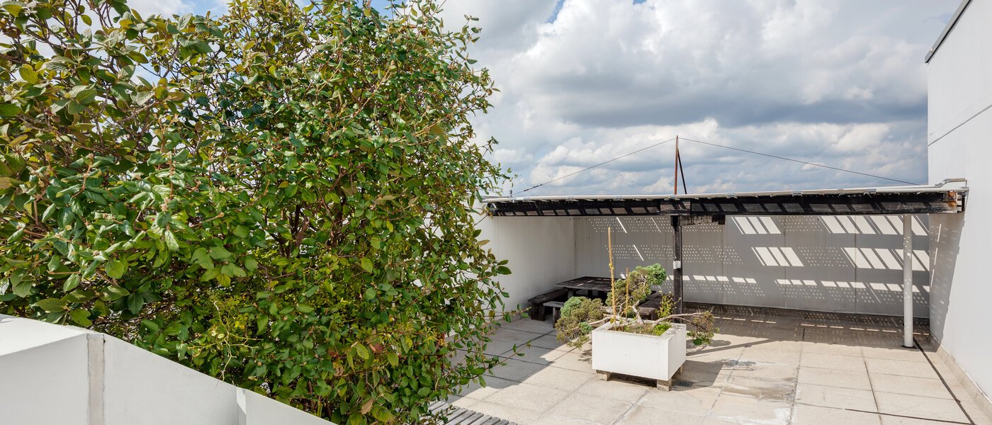 アパルトマン München Arabellapark 03 共有テラス 7848