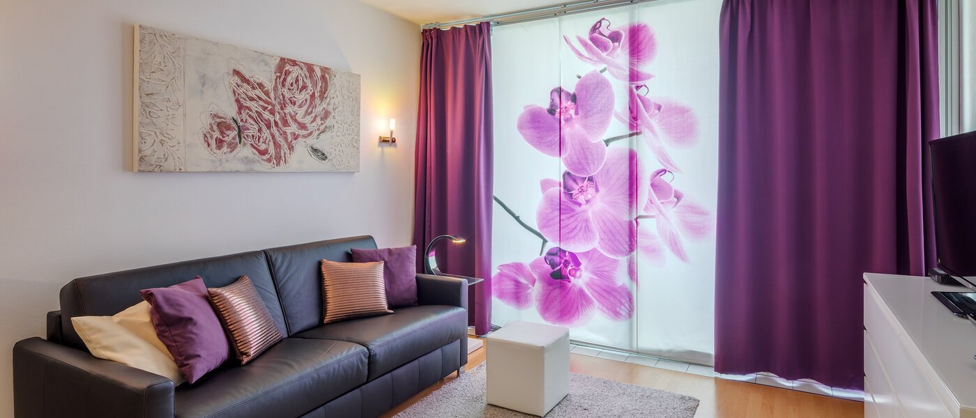 アパルトマン München Arabellapark 02 リビングエリア 7848