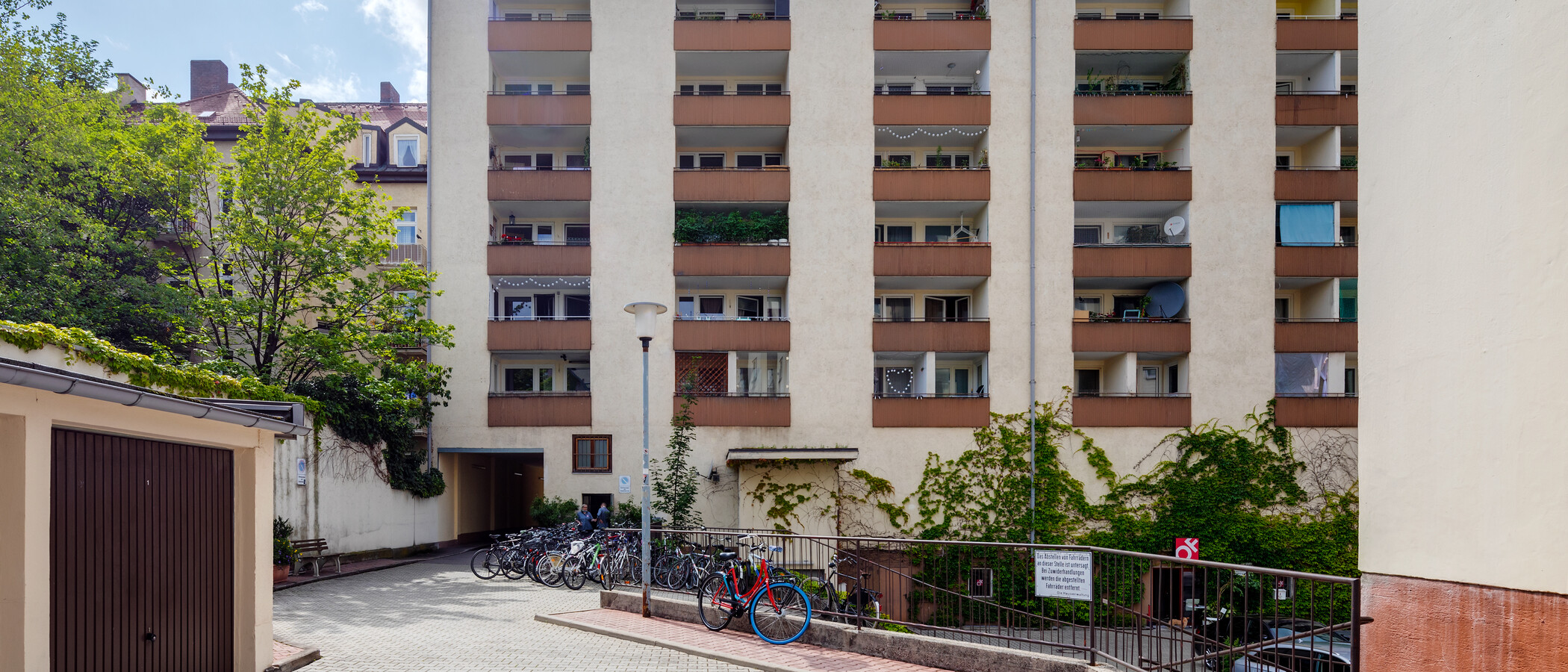 マンション München Schwabing-West 01 中庭向き 7854