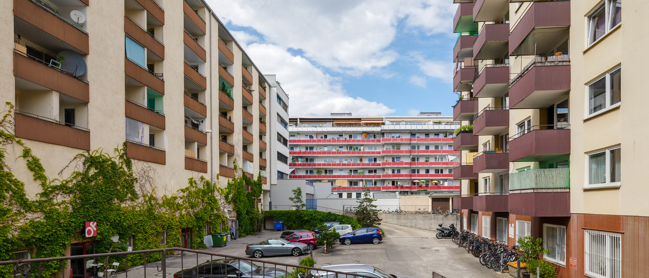 マンション München Schwabing-West 02 中庭向き 7854