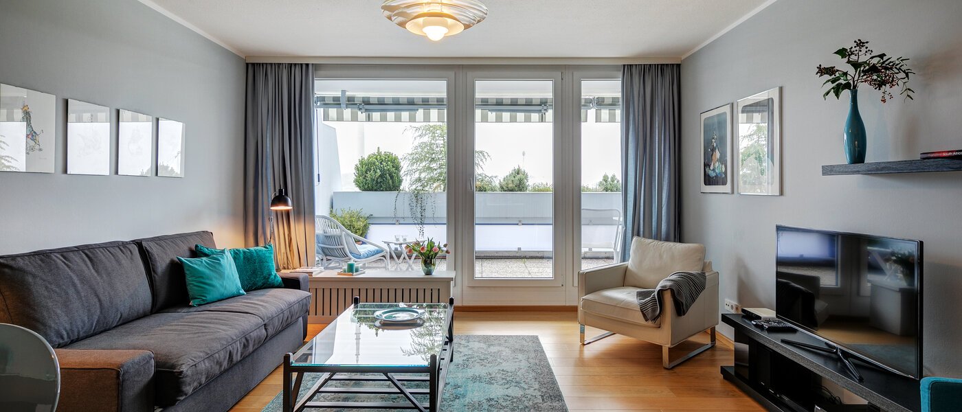 マンション München Olympiadorf 02 リビングルーム 7900