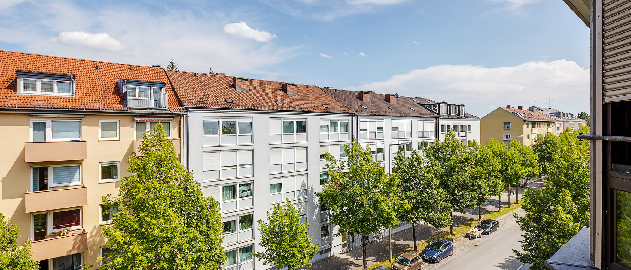 アパルトマン München Milbertshofen 03 物件からの眺め 7933