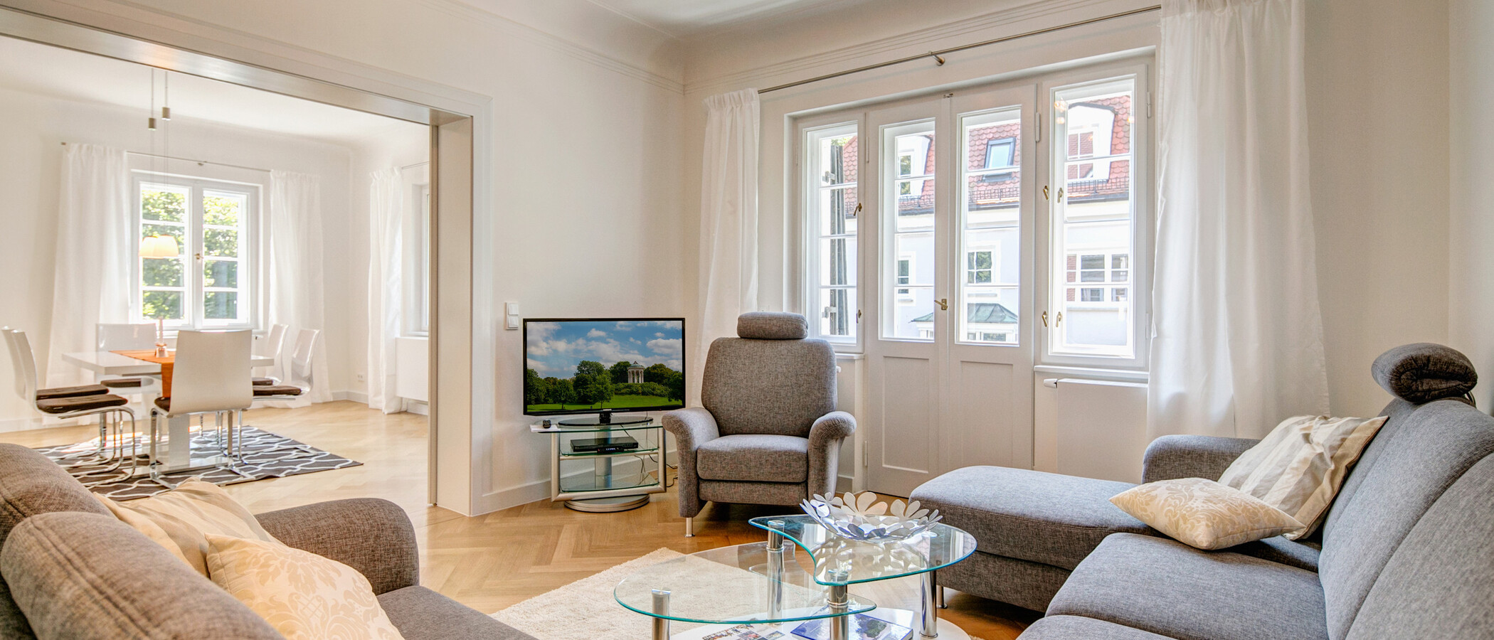 マンション München Nymphenburg 03 リビングルーム 7938