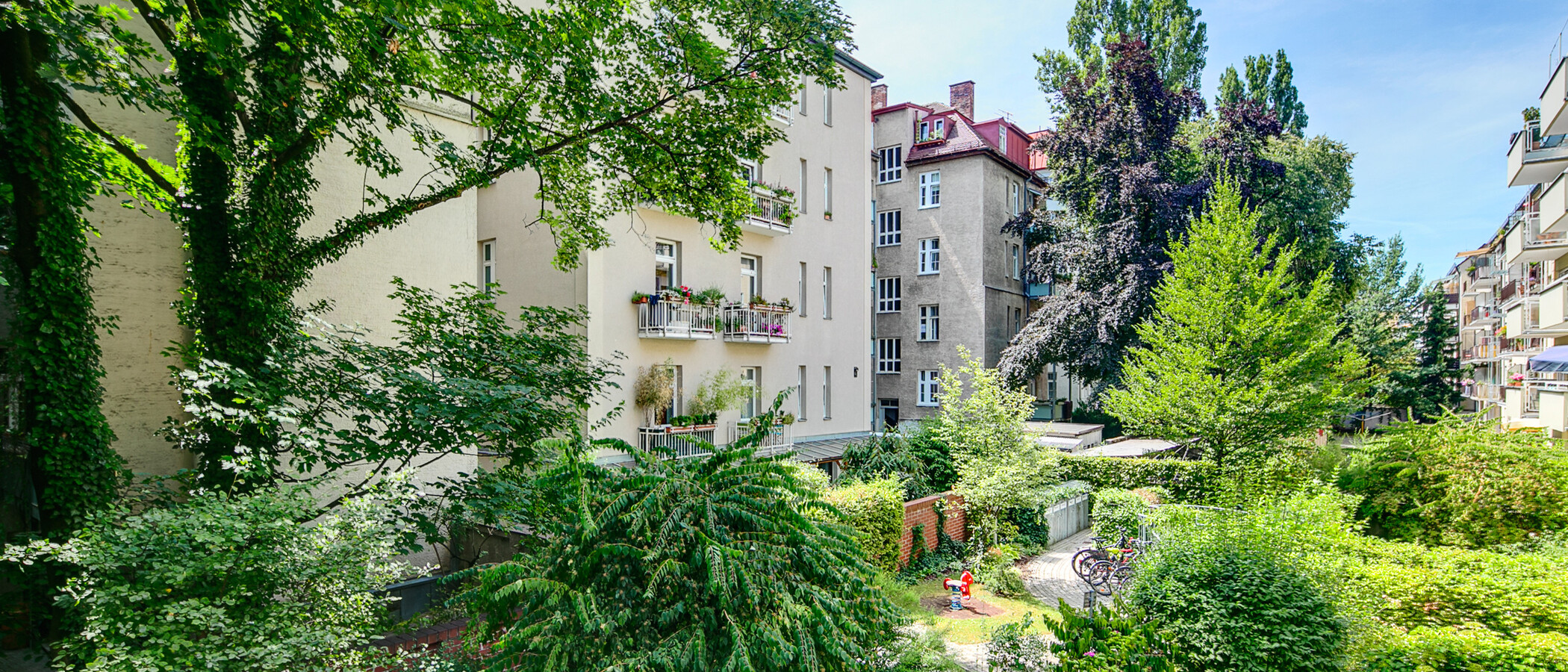 マンション München Schwabing-West (rund um den Hohenzollernplatz) 01 物件からの眺め 7964
