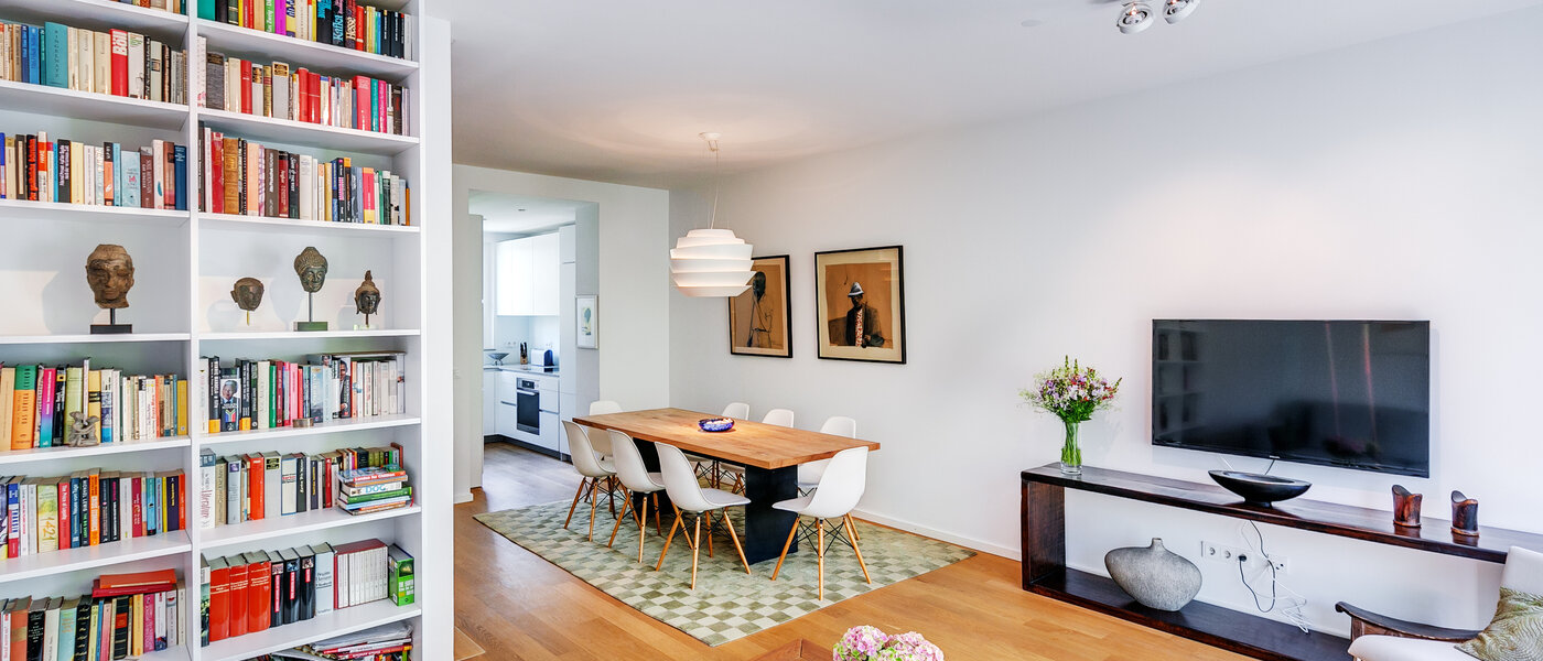 家屋 München Schwabing-West 03 リビングルーム 7998