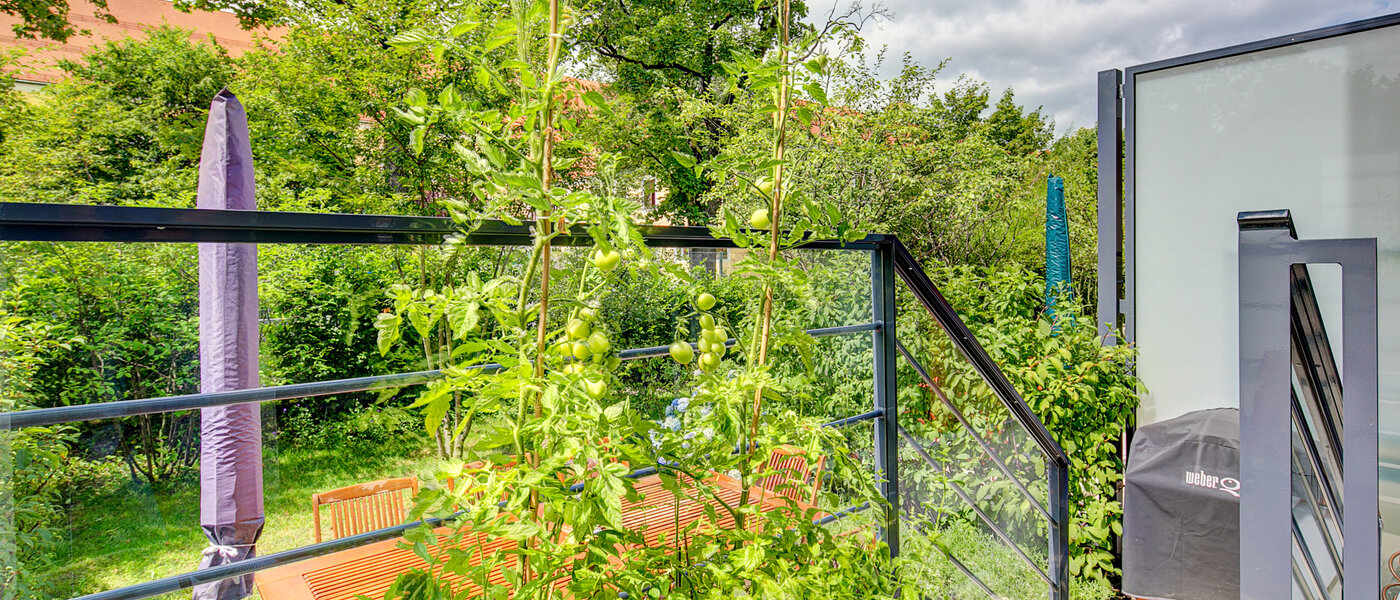 家屋 München Schwabing-West 01 庭 7998