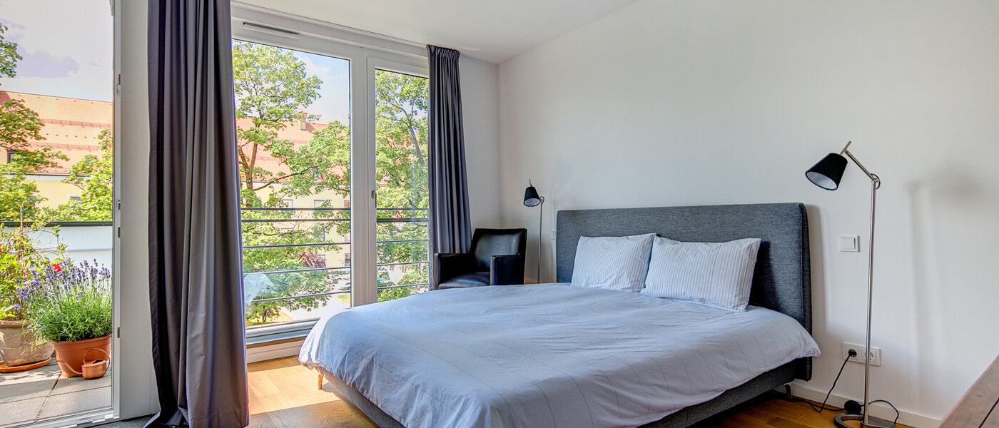 家屋 München Schwabing-West 01 寝室 7998