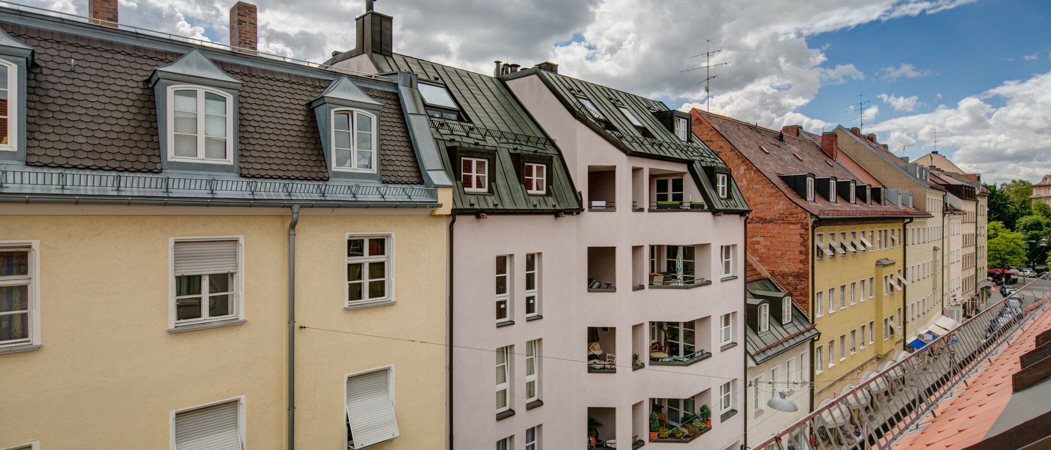 アティック・フラット（屋根裏） München Altstadt 02 物件からの眺め 8000