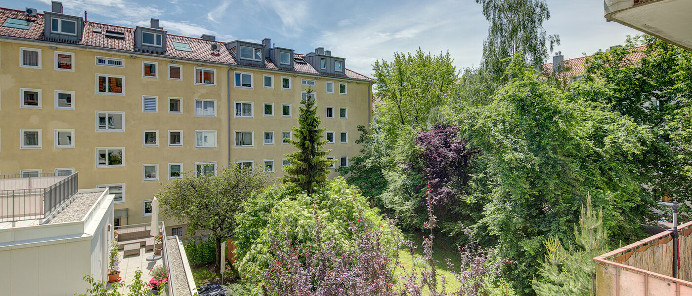 マンション München Schwabing-Nord (zw. Belgrad- & Leopoldstraße) 01 物件からの眺め 8072